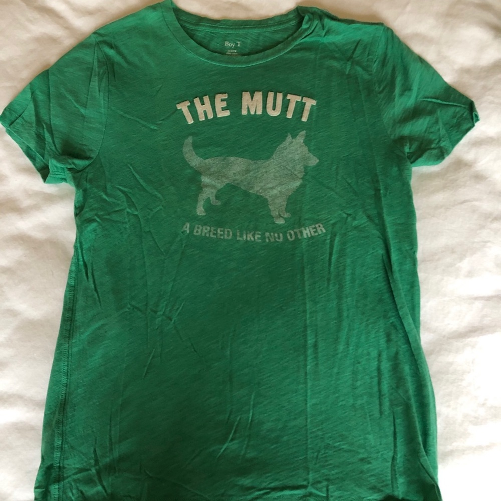 J Crew women’s medium dog t-shirt